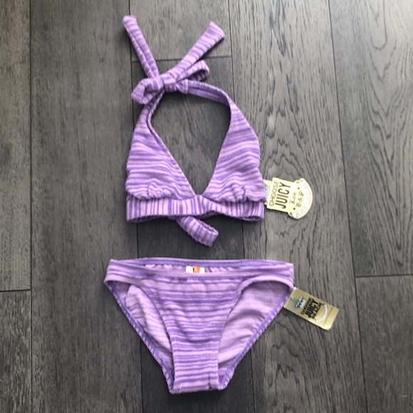 Juicy Couture Other - Juicy Couture purple woman’s swimming Set.